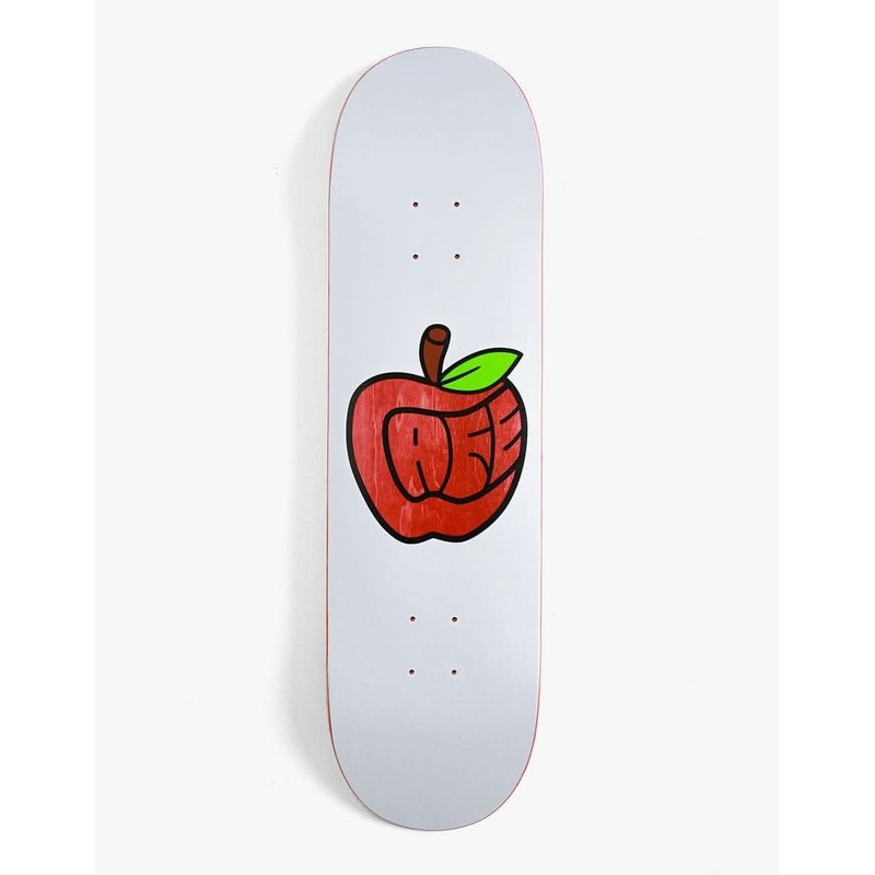 Skateboard Cafe “Pink Lady” Skateboard Deck – White/Red