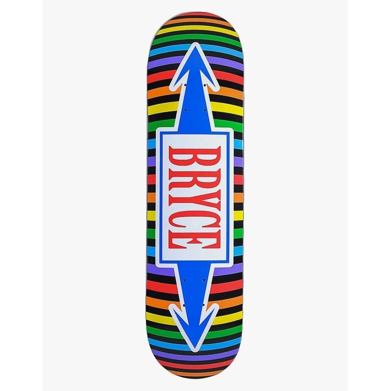 Stereo Bryce Arrows Stripes Skateboard Deck – 8.25″