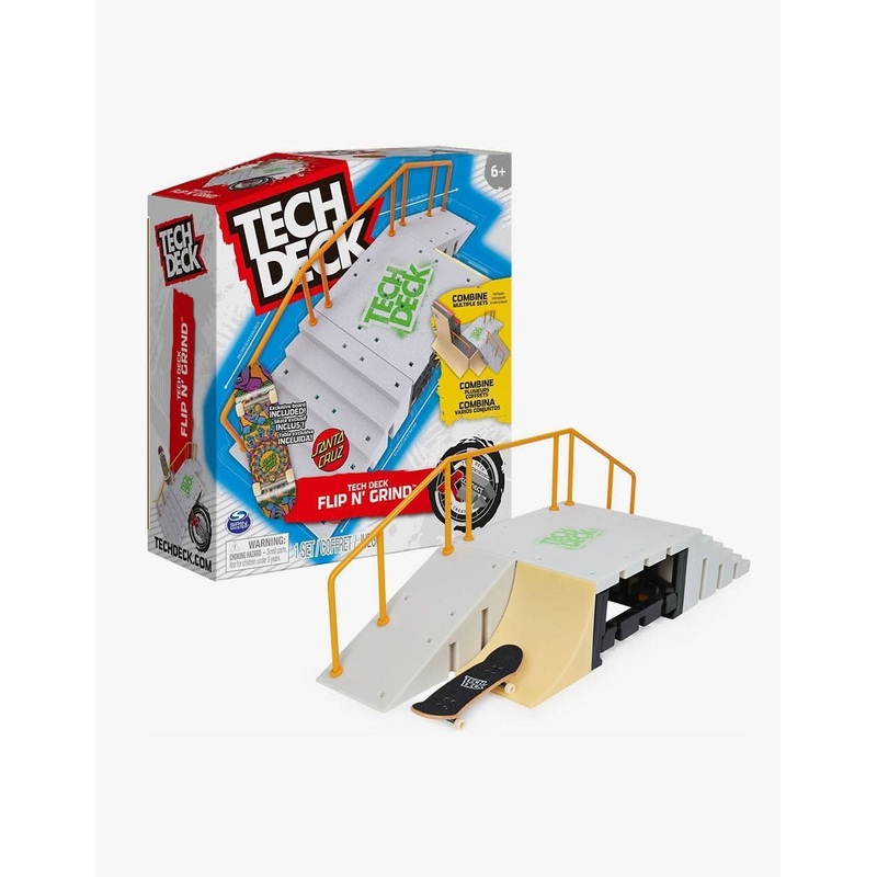Tech Deck Fingerboard X-Connect Park Starter Kit – Flip N’ Grind