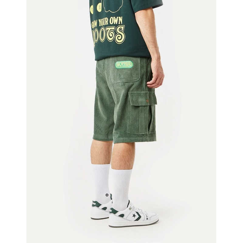 Butter Goods Corduroy Cargo Shorts – Foliage