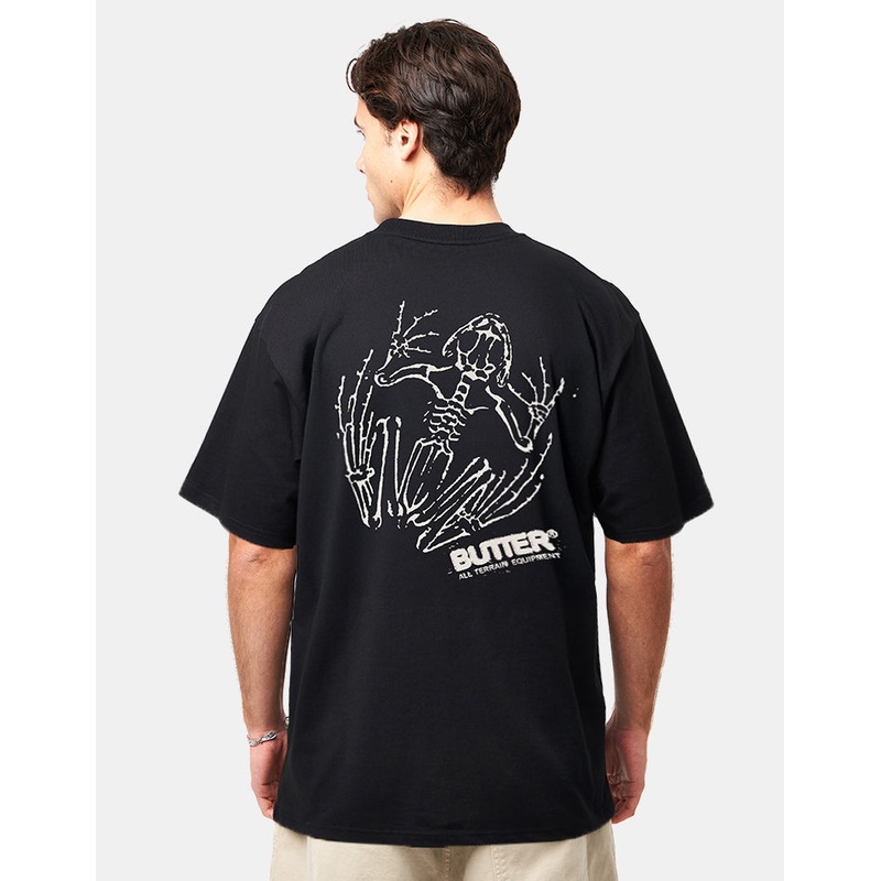 Butter Goods Fossil T-Shirt – Black
