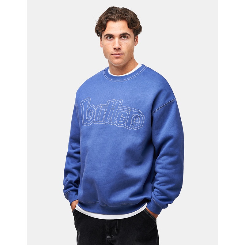 Butter Goods Swirl Crewneck – Ocean