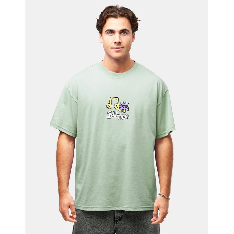 Butter Goods Turtle T-Shirt – Ice