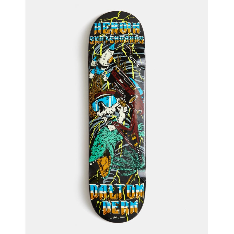 Heroin Dalton Hurricane Skateboard Deck – 8.5″