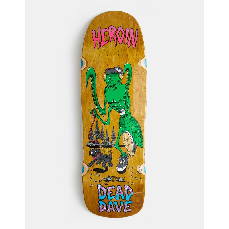 Heroin Dead Dave Bug Skateboard Deck – 10.1″
