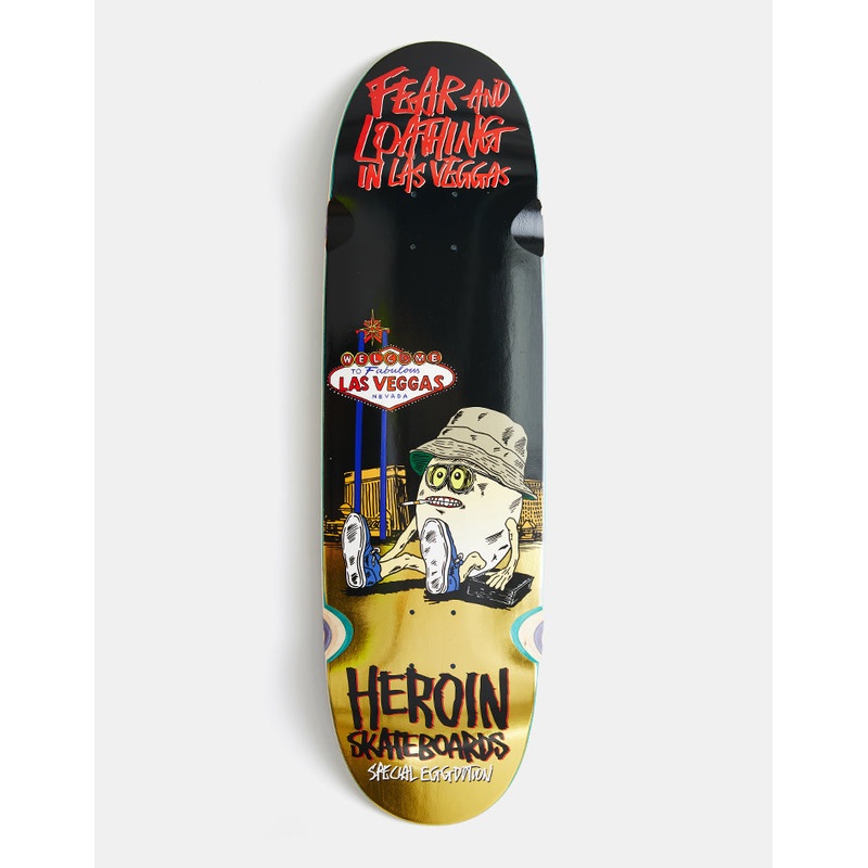 Heroin Fear and Loathing Special Eggdition 2025 Skateboard Deck – 9″