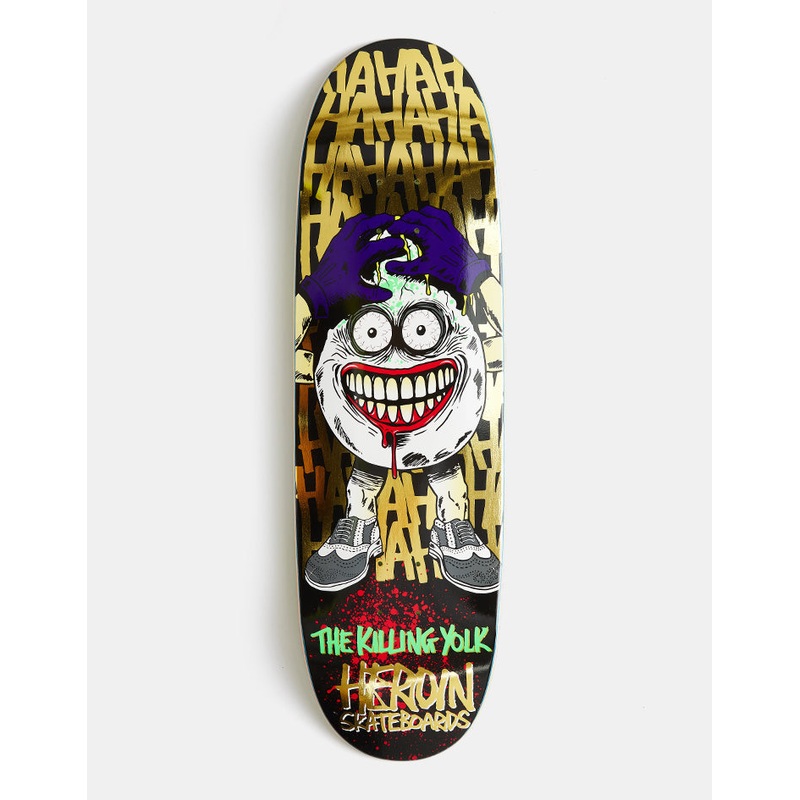 Heroin Killing Yolk Skateboard Deck – 9.25″