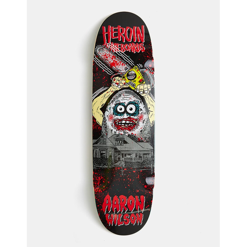 Heroin Wilson Teggxas Chainsaw Skateboard Deck – 8.88″