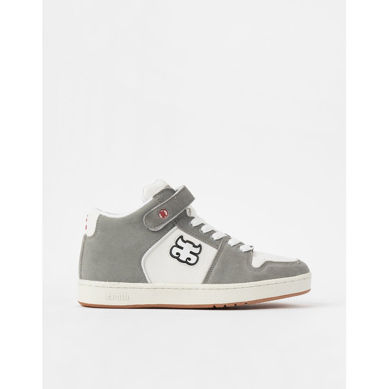 IPATH Grasshopper Skate Shoes – Cement/White Leather