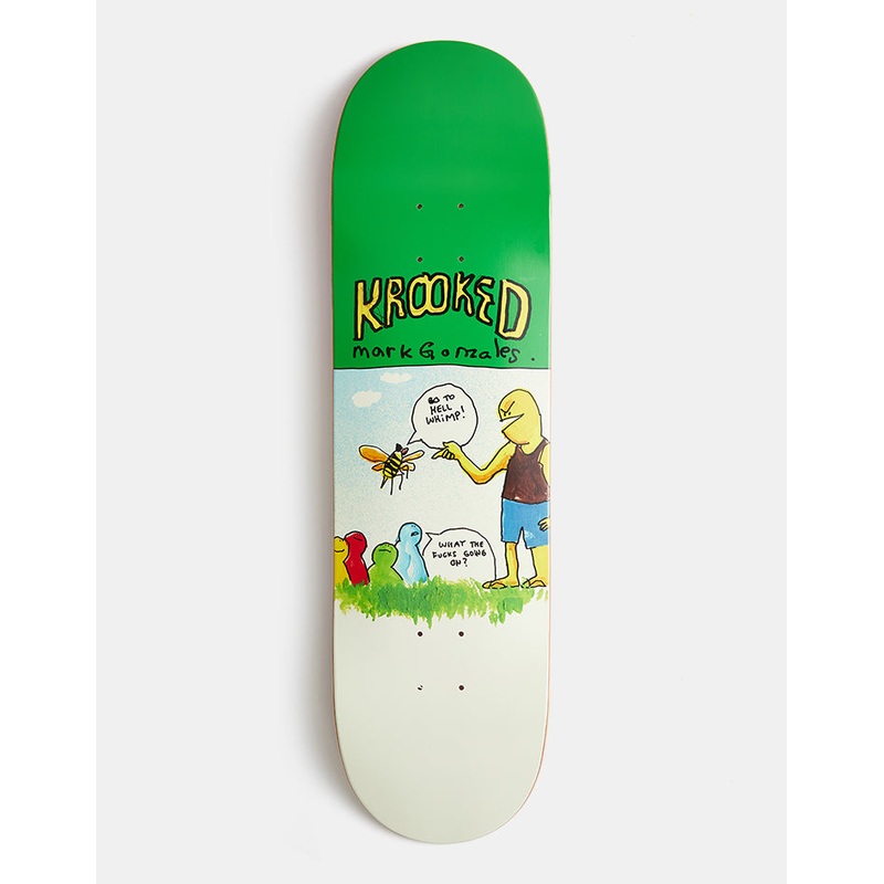 Krooked Gonz Whimp Skateboard Deck – 8.75″
