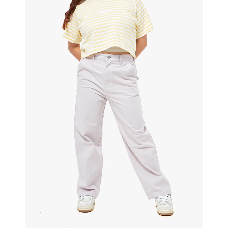 Obey Womens Brighton Carpenter Pant – Purple Paste