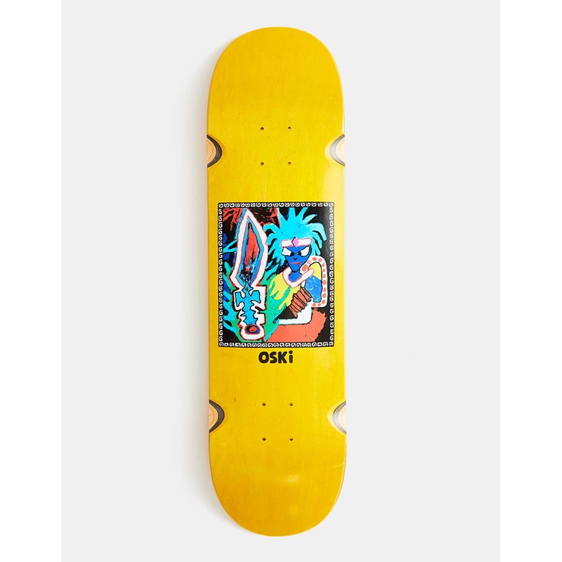 Polar Rozenberg Tribal Chief Skateboard Deck – 8.375″ (w/ Wheel Wells)