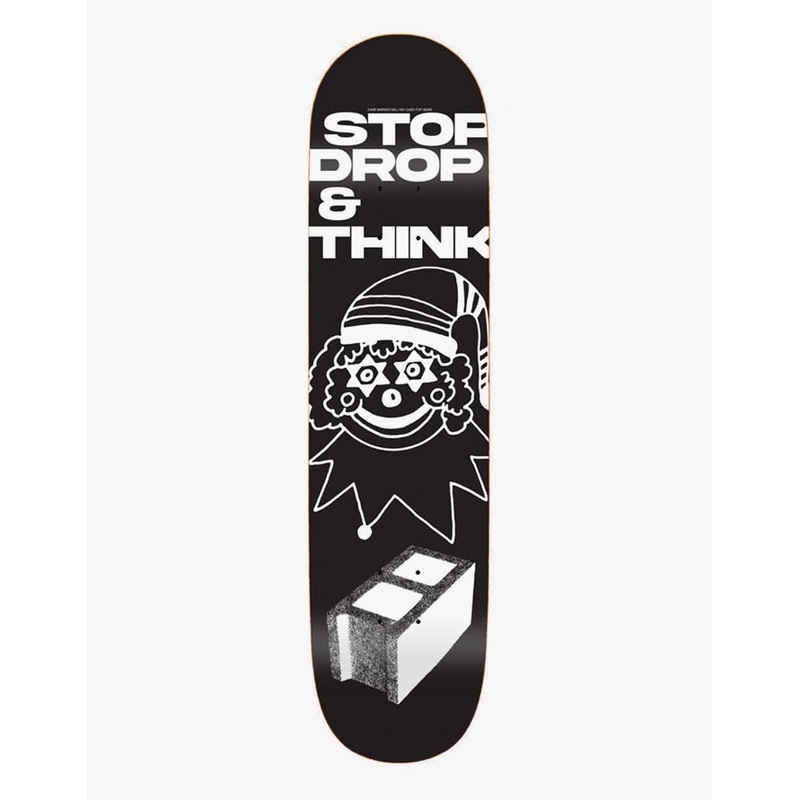 Quasi Barker ‘Think’ Skateboard Deck – 8.5″