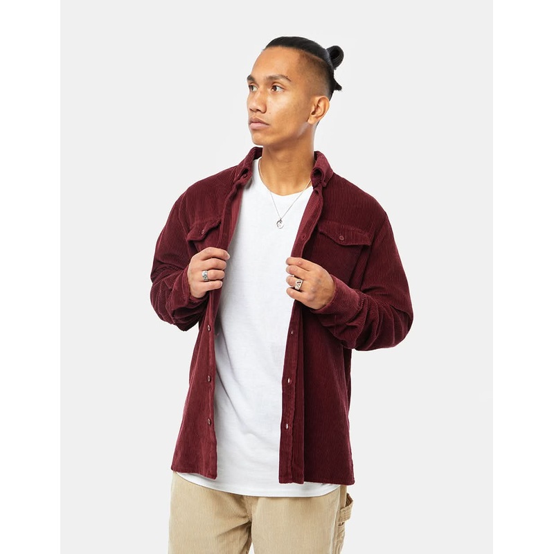 Route One Big Wale Cord Shirt – Port