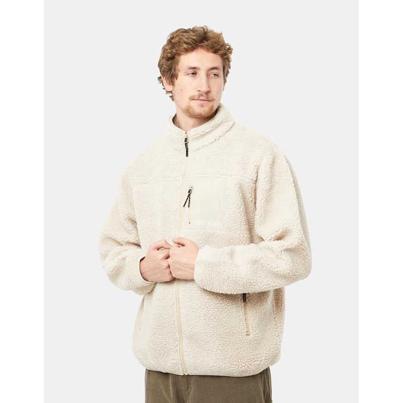 Route One Sharwa Fleece – Ivory Cream