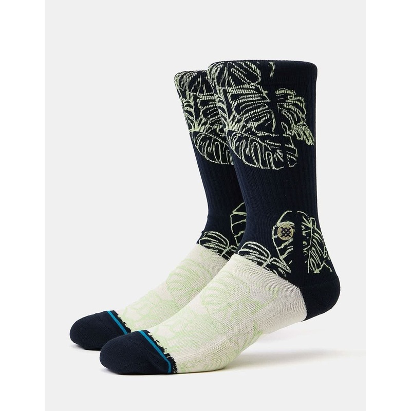Stance Haiku Garden Crew Socks – Navy