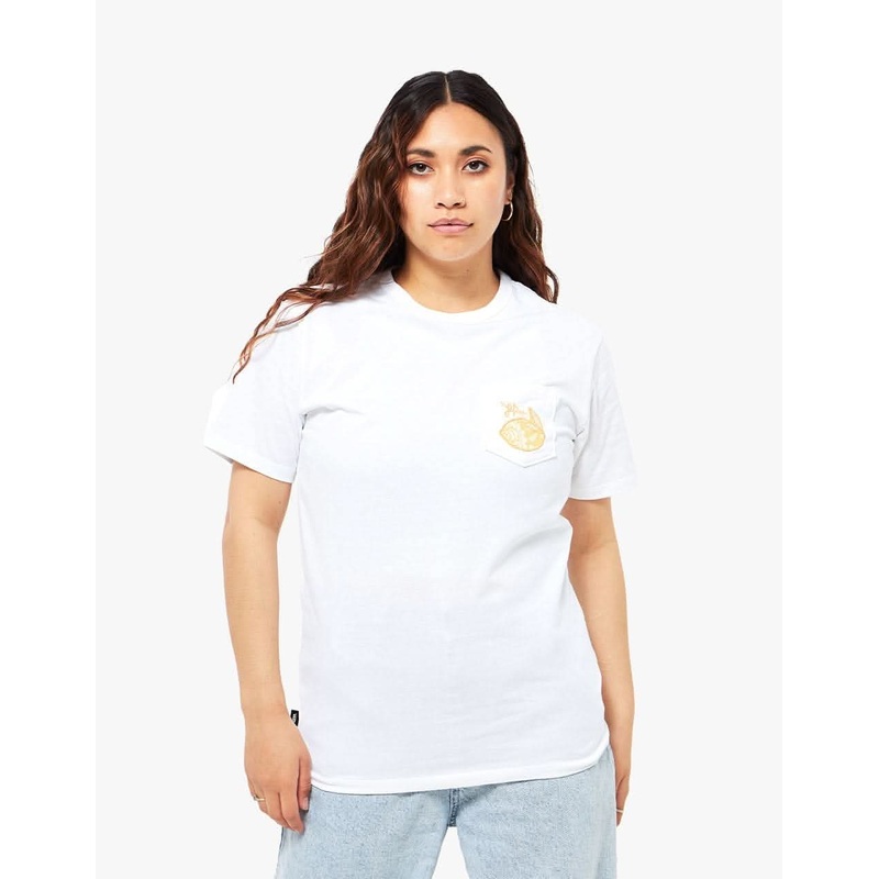 Vans Womens Lizzie Armanto OTW Pocket T-Shirt – White