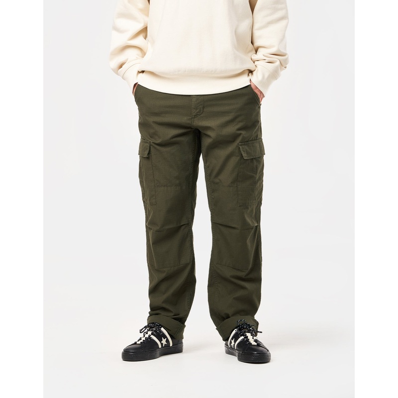 Carhartt WIP Aviation Pant – Cypress (Rinsed)