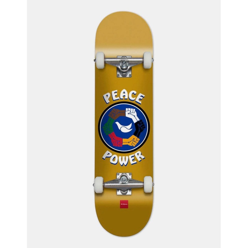 Chocolate Anderson Peace Power Complete Skateboard – 8.25″