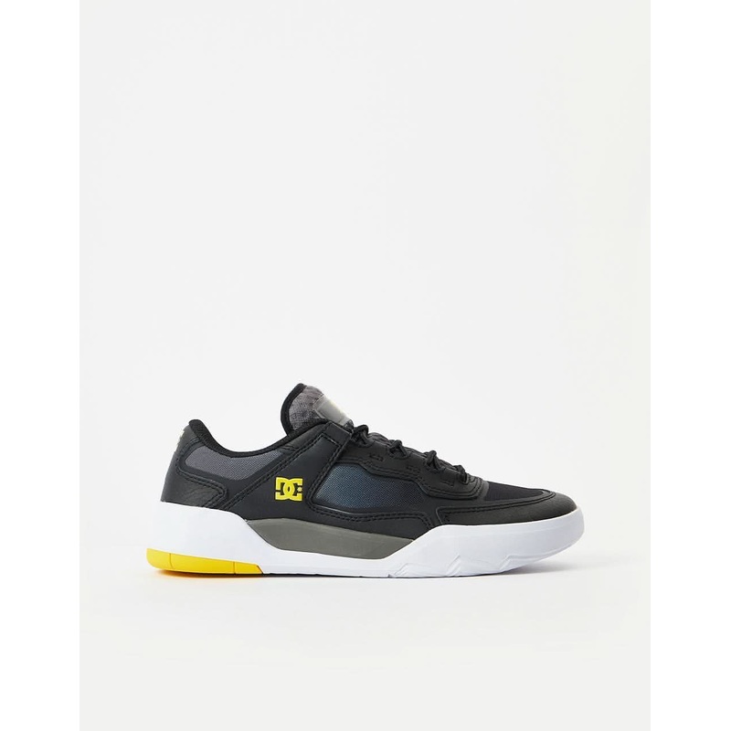 DC Metric Skate Shoes – Black/Grey/Yellow
