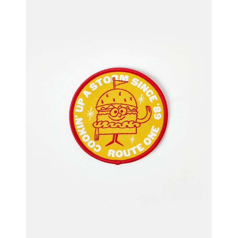 Route One Cookin’ Up A Storm Woven Patch – Yellow