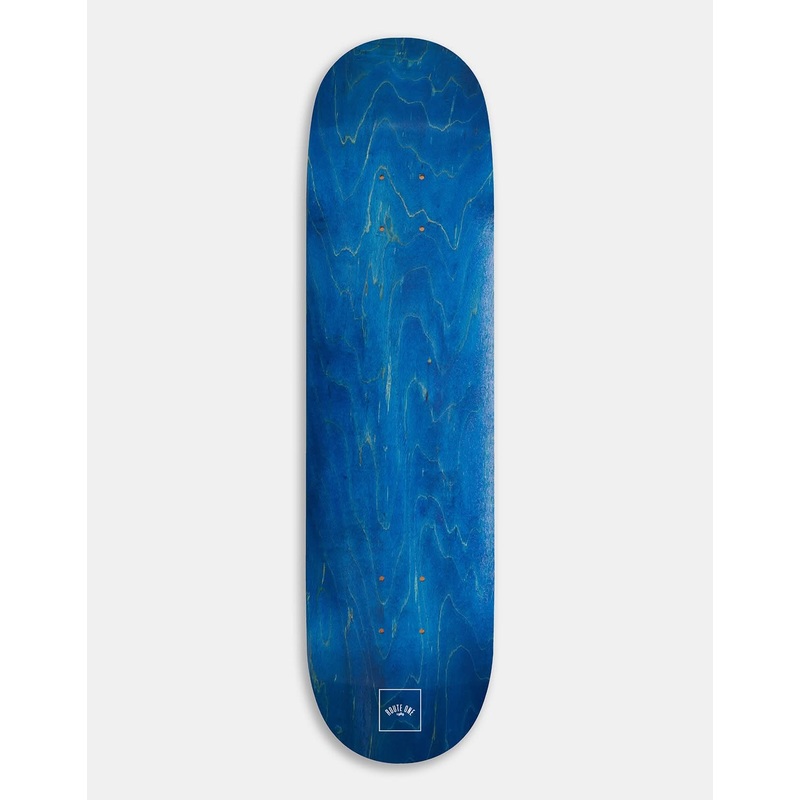 Route One Mini Logo ‘OG Shape’ Skateboard Deck – Blue/White