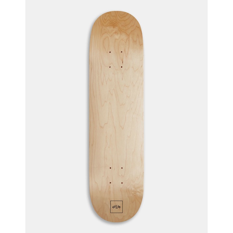 Route One Mini Logo ‘OG Shape’ Skateboard Deck – Natural/Black