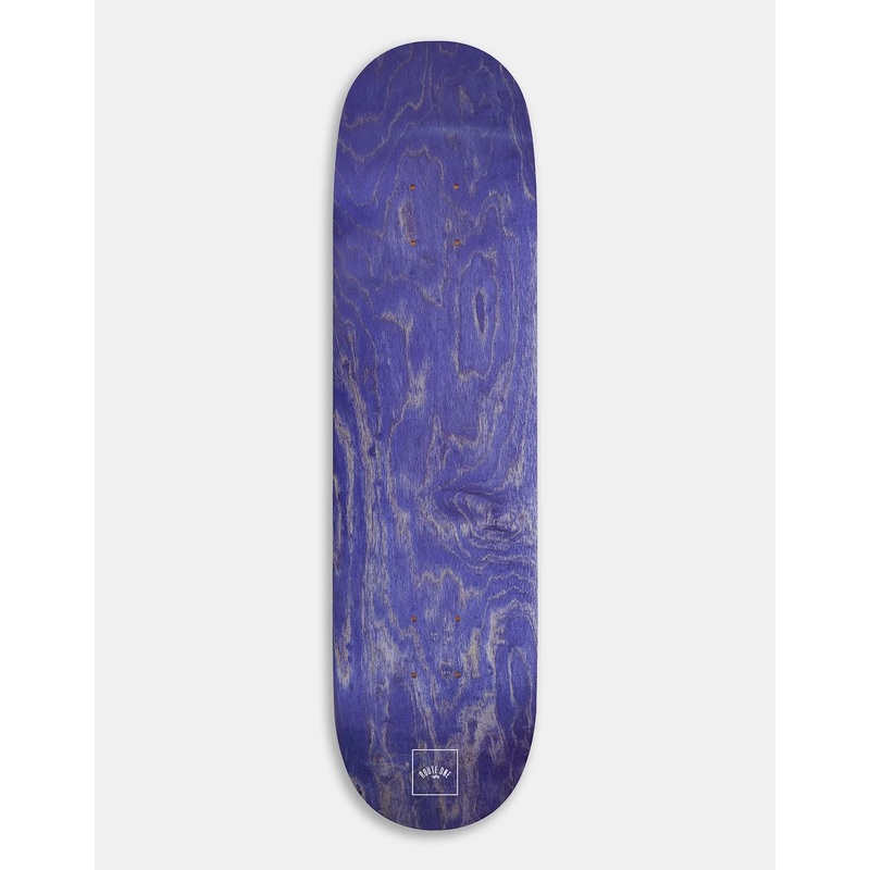 Route One Mini Logo ‘OG Shape’ Skateboard Deck – Purple/White