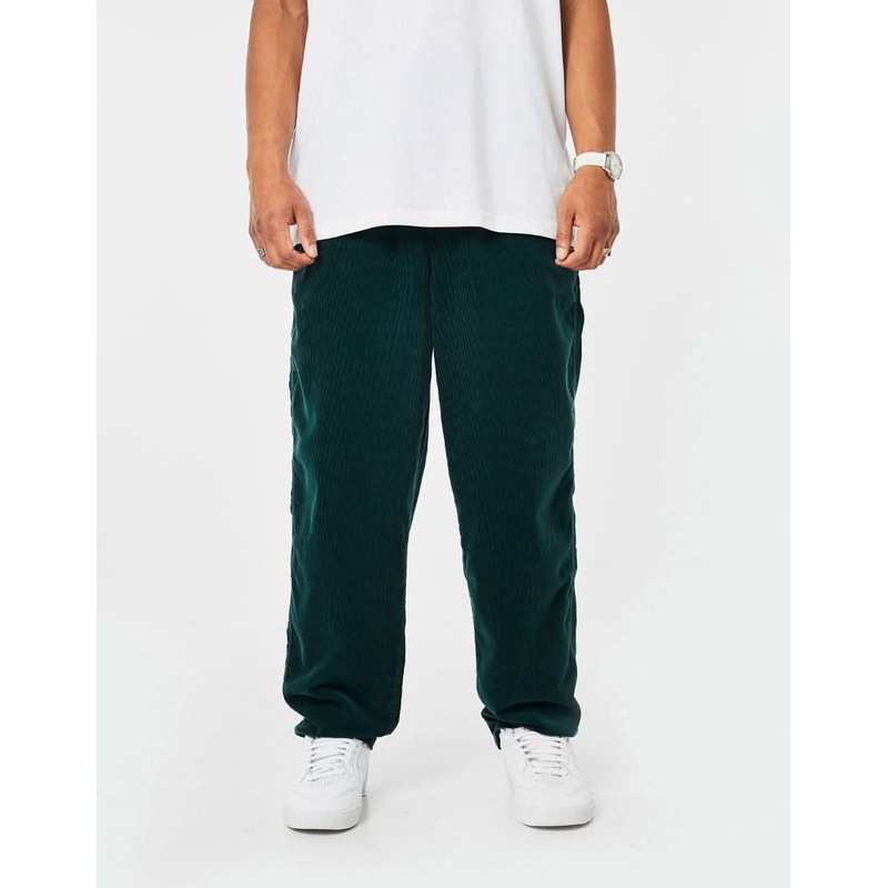 Route OneClassic Cord BeachPants – Forest Green