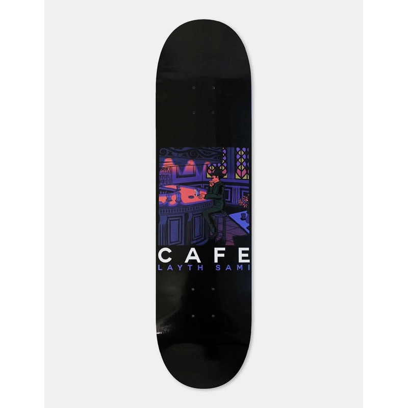 Skateboard Cafe Barfly Skateboard Deck – Black
