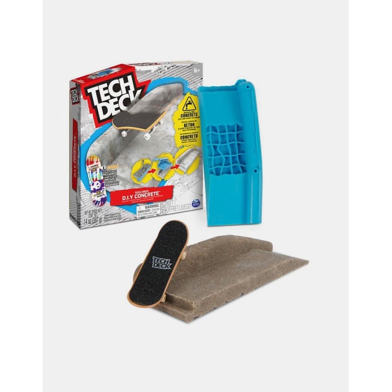 Tech Deck Fingerboard DIY Concrete Reuseable Moulding Set