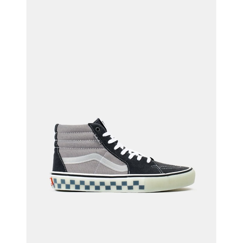 Vans Skate SK8-Hi Shoes – (Translucent Rubber) Grey