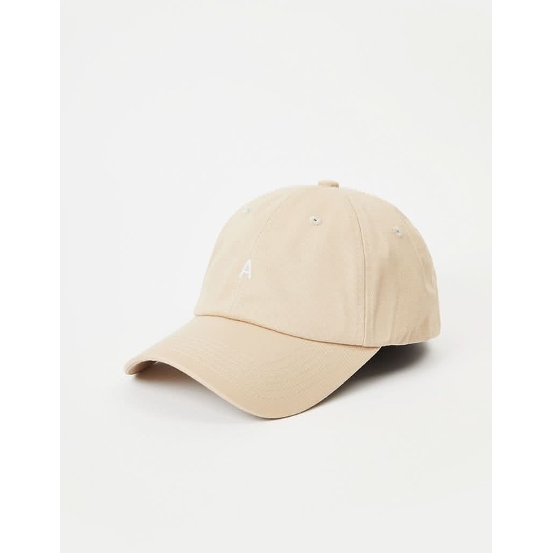 Ahead Worldwide Classic A Curve Strapback Cap – Beige