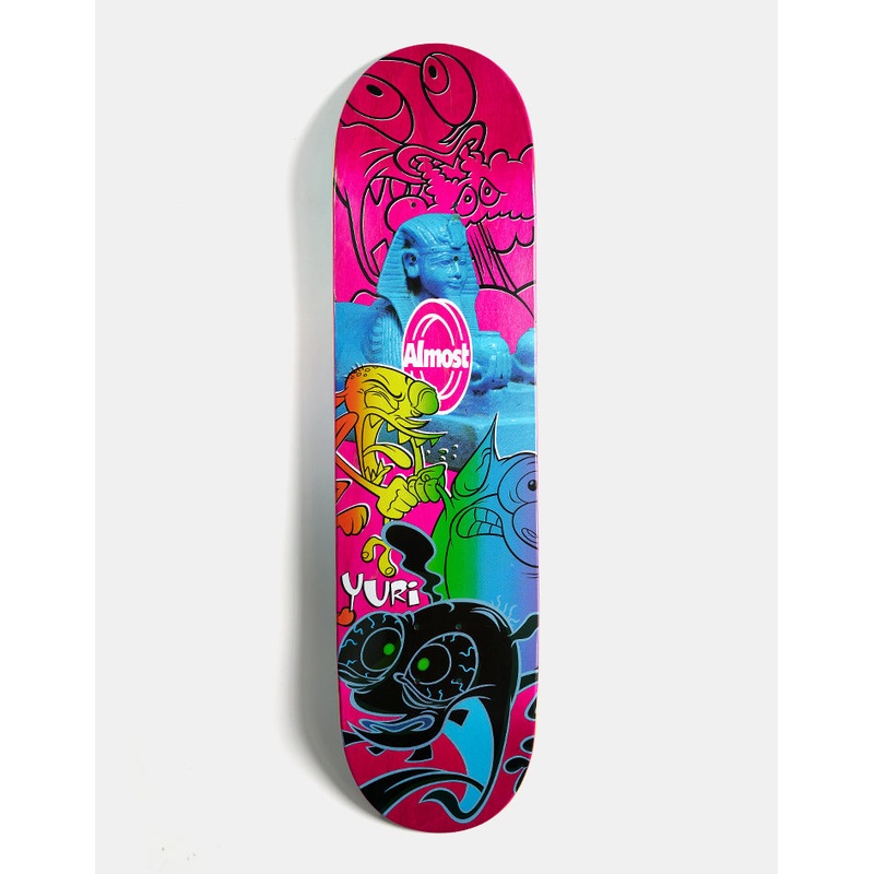 Almost x Ren & Stimpy Yuri Mixed Up R7 Skateboard Deck