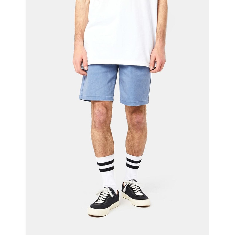 Brixton Choice Chino Shorts – Pacific Blue Vintage Wash