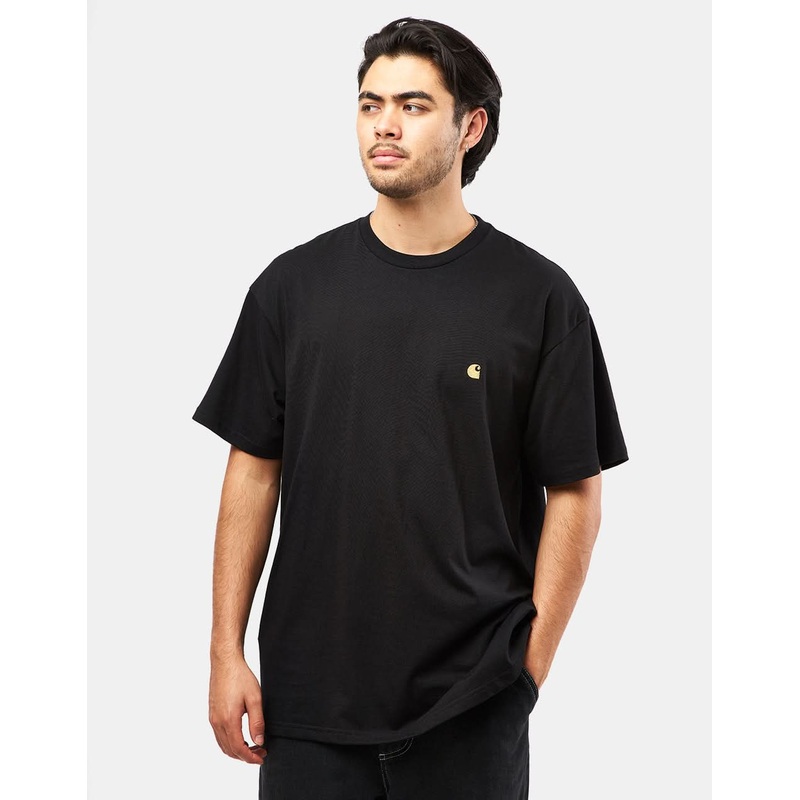 Carhartt WIP S/S Chase T-Shirt – Black/Gold