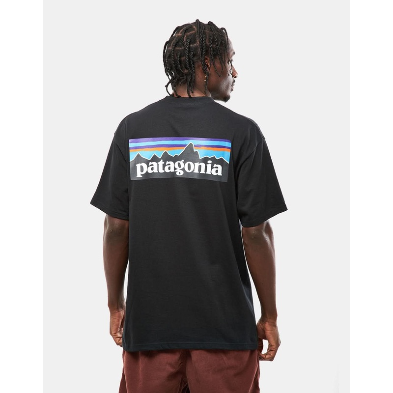 Patagonia P-6 Logo Responsibili-Tee – Black