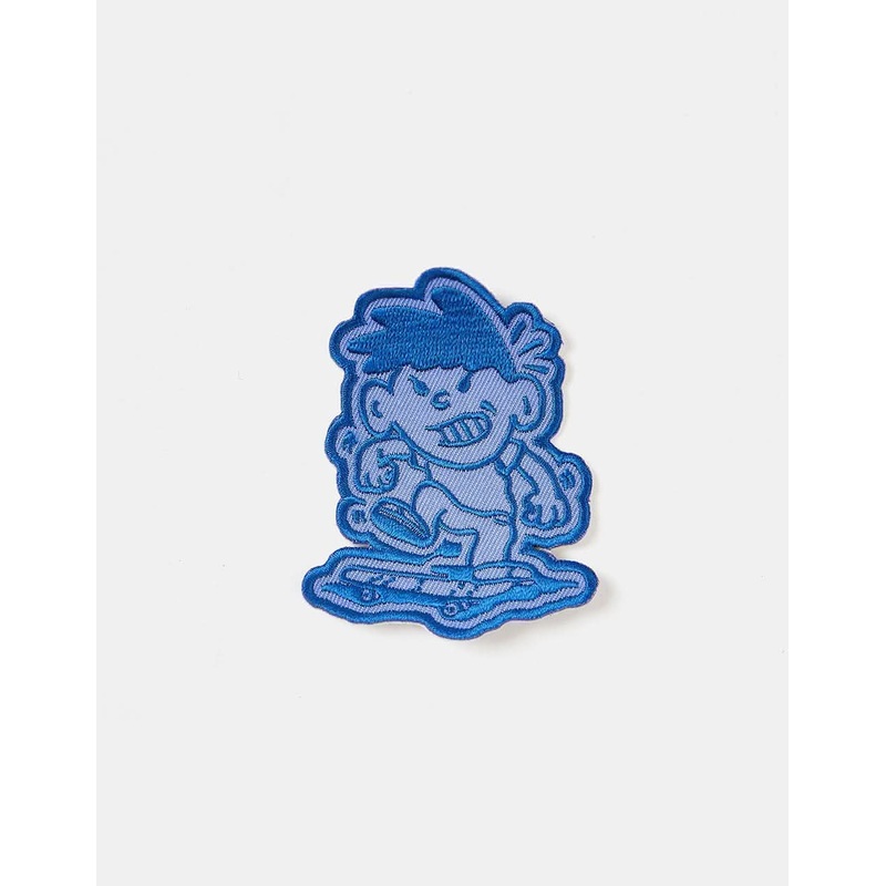 Route One Break Board Embroidered Patch – Blue