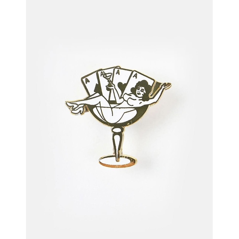 Route One Luck Pin – Gold