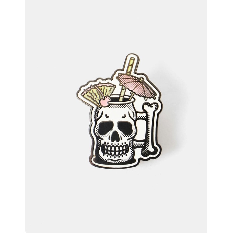 Route One Paradise Pin – Nickel