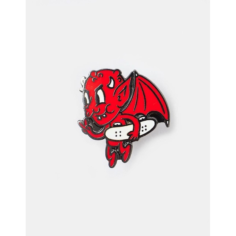 Route One Shred Devil Pin – Nickel