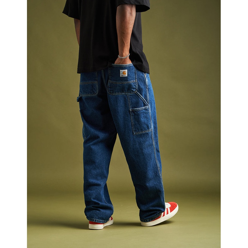 Carhartt WIP Single Knee Pant – Blue (Stone Washed)