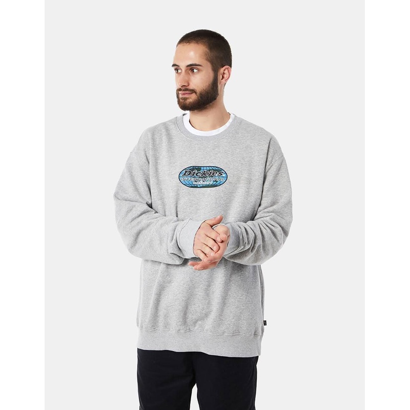 Dickies x Jake Hayes Graphic Crew – Heather Grey
