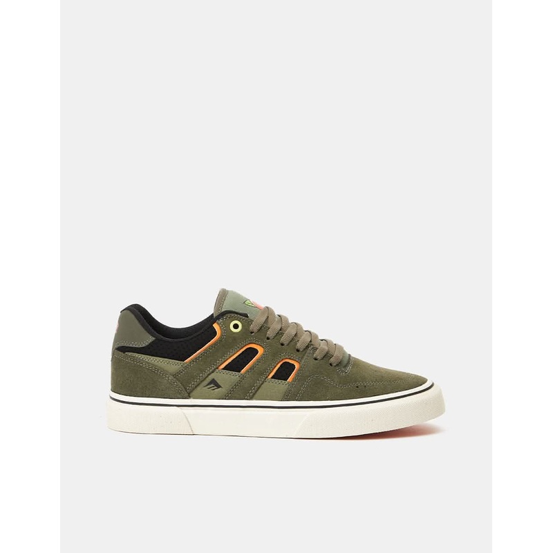 Emerica x OJ Tilt G6 Vulc Skate Shoes – Olive