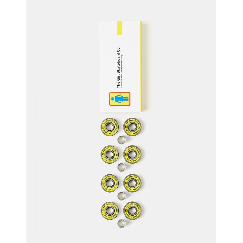 Girl Gold ABEC 7 Skateboard Bearings