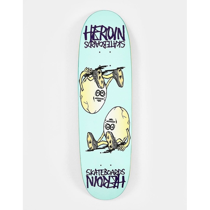 Heroin The Symmetrical Egg Skateboard Deck – 8.75