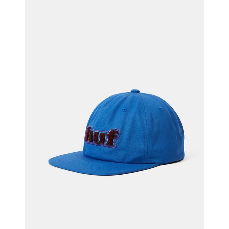 HUF Madison 6 Panel Cap – Cobalt