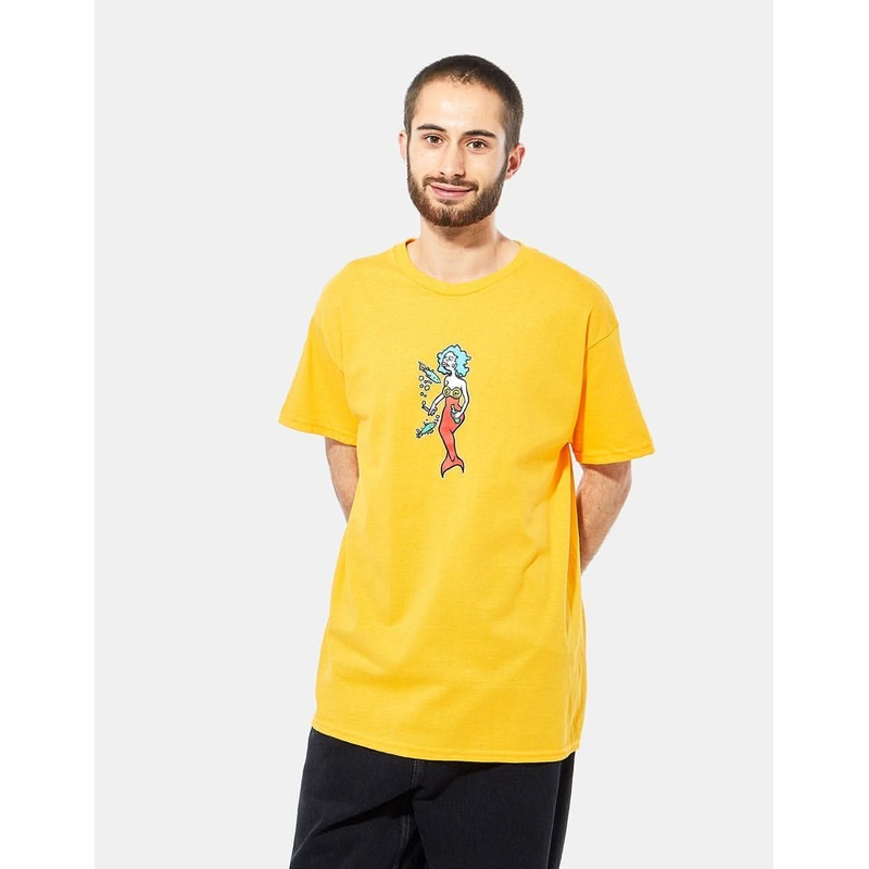 Krooked Mermaid T-Shirt – Gold/Multi