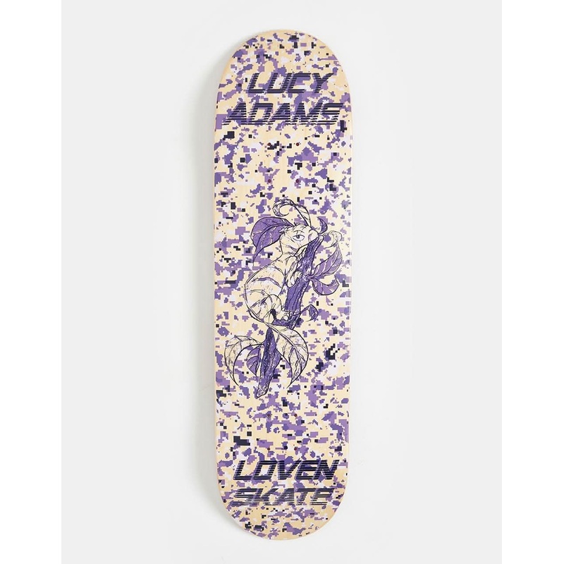 Lovenskate ‘Lucy Master of Camouflage’ Pro Skateboard Deck – 8.25″