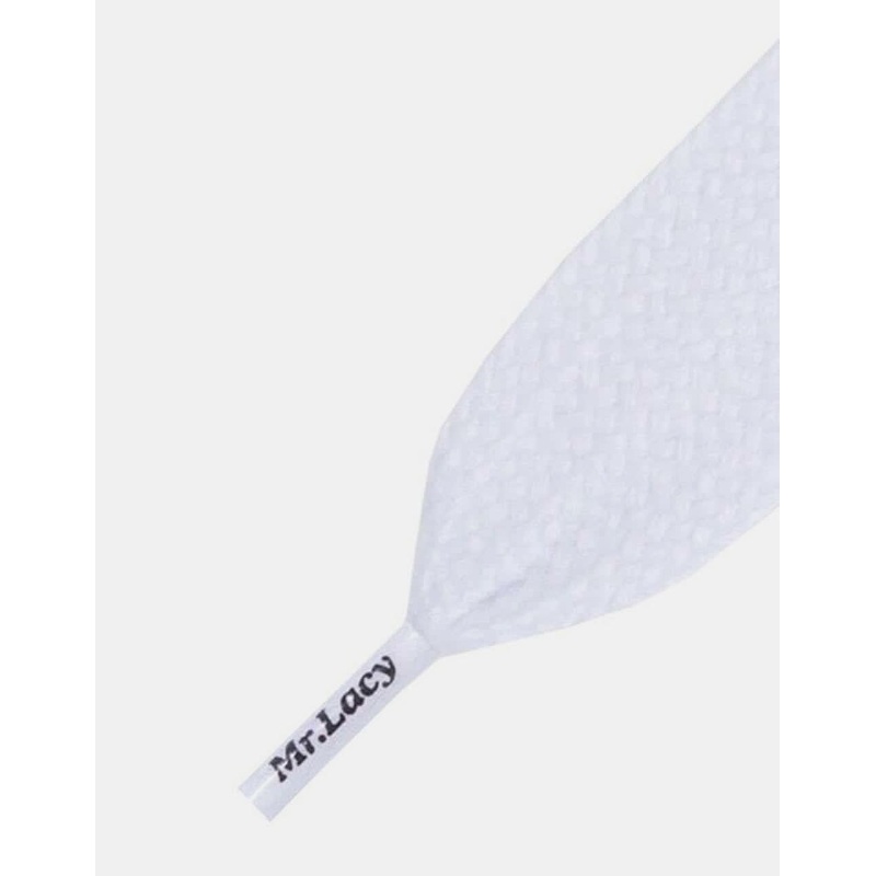Mr. Lacy Fatties Laces – White